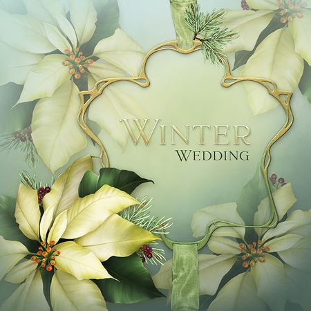 Winter Wedding I by Dana Sitarzewski