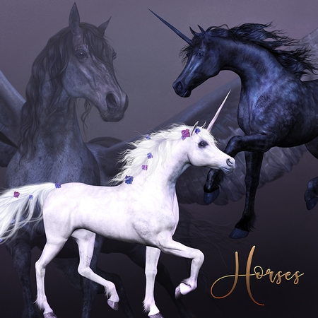 Horses by Dana Sitarzewski