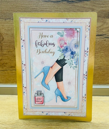 Fabulous Fashion 5 Sheets A5 Decoupage Kit 4 by Daniela Kalcheva