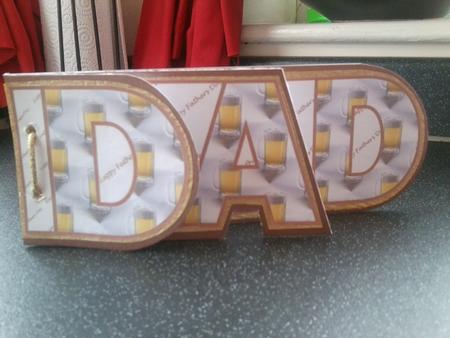 Cheers Dad! Word Book by Danielle Wright