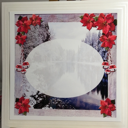 Tranquil Winter Scene 21 Insert by Darlene Handorff