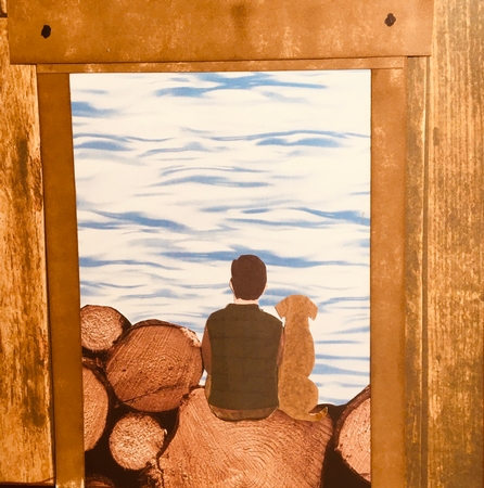 Water background papers by Darlene Handorff