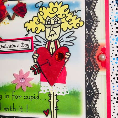 Cupid Stella Quick Card by Darlene Handorff