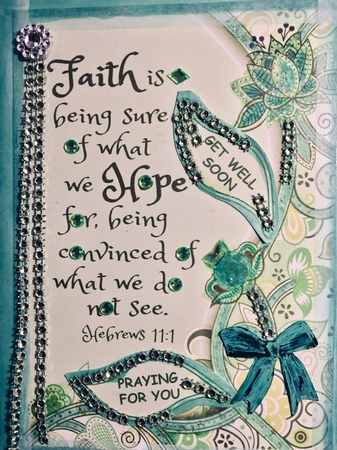 WORDS OF FAITH CUT & FOLD BUMPER KIT by Darlene Handorff