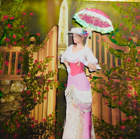 Fairy Tales - Practically Perfect - Promenade - Special 3D Decoupage + Insert & Tag by Darlene Handorff
