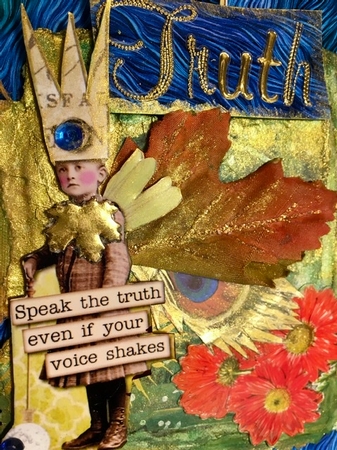 Missing You Oil Paint Background 6 by Darlene Handorff