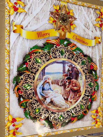 Wreath Ornament - 3 by Darlene Handorff