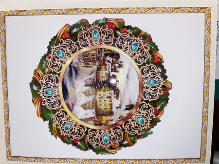 Wreath Ornament - 4 by Darlene Handorff