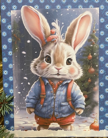 EW A4 Xmas Bunny 01 by Darlene Handorff