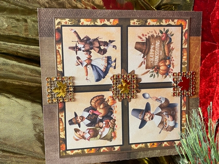 Thanksgiving Pilgrims by Darlene Handorff