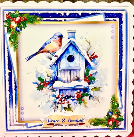 8x8 Mini Kit, Beautiful Robins Nest by Darlene Handorff
