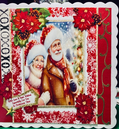For A Special Couple At Christmas Time - 5x7 by Darlene Handorff