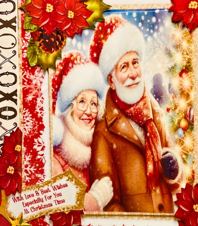 For A Special Couple At Christmas Time - 5x7 by Darlene Handorff