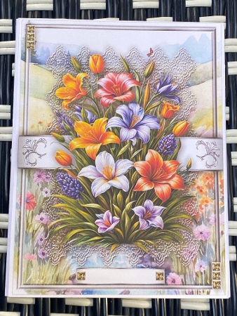 Flowers and Lace 9 by Darlene Handorff