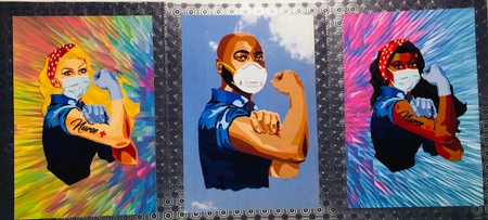 Blue Blue Sky of Armenia Background by Darlene Handorff