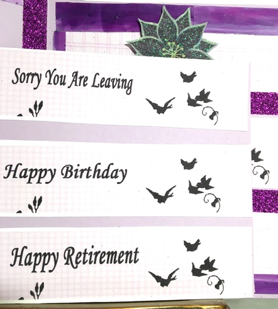 Silhouette Easel Card by Darlene Handorff