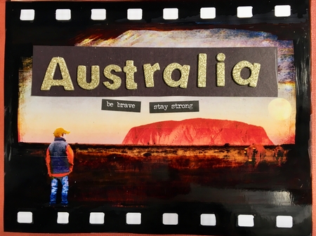 Uluru - Landscape by Darlene Handorff