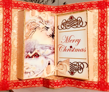 Winter Sunset Double Fold 3D Card Mini Kit by Darlene Handorff