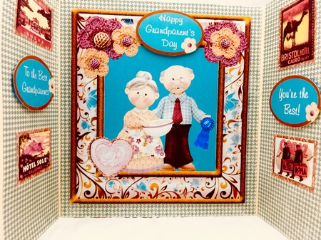 Grandparent Day Card Topper by Darlene Handorff