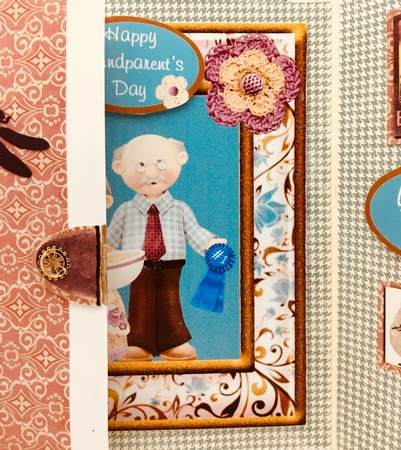 Grandparent Day Card Topper by Darlene Handorff