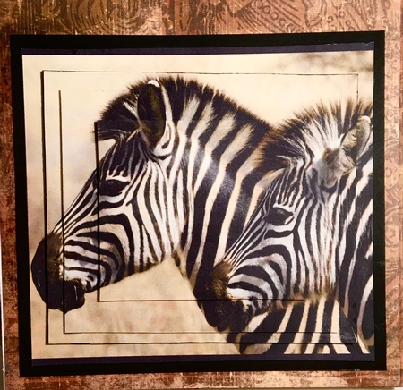 Because We Love Furries - Beautiful Zebras + Insert & Tag by Darlene Handorff