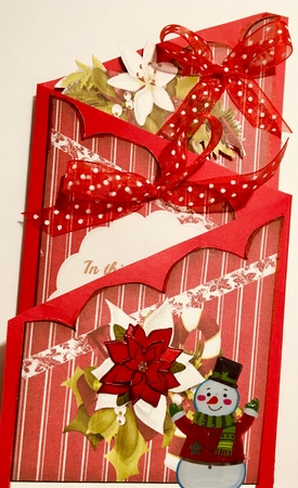 Lovely Tri-Fold, The Loveliest of Seasons  by Darlene Handorff
