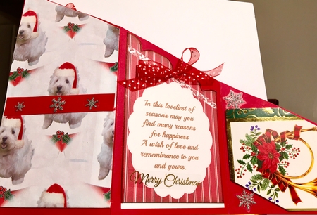Lovely Tri-Fold, The Loveliest of Seasons  by Darlene Handorff