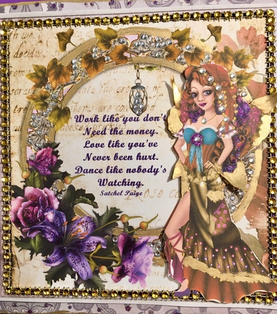 Dance Like Nobodys Watching mini kit by Darlene Handorff
