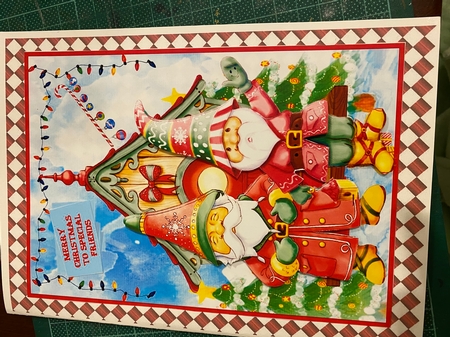 From our gnome to yours at Christmas A5 by Darlene Handorff