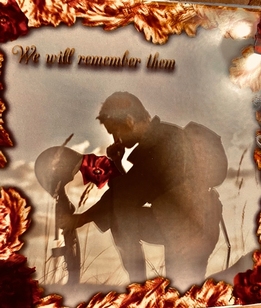 Rememberance 8x8 a by Darlene Handorff