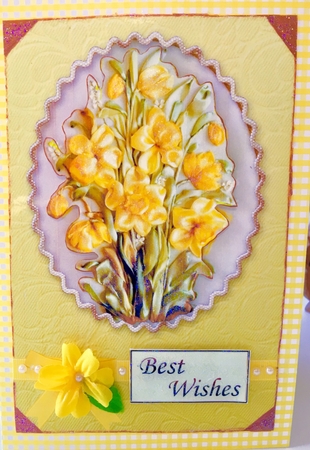 Birthday Floral Quick card by Darlene Handorff