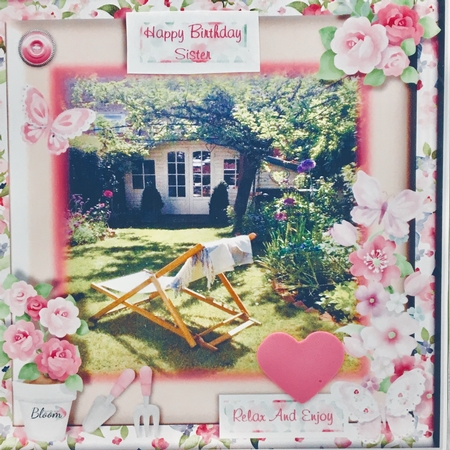 Relax In The Garden Birthday/Mothers Day by Darlene Handorff