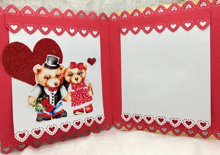 Happy Valentines Day Topper 1 by Darlene Handorff