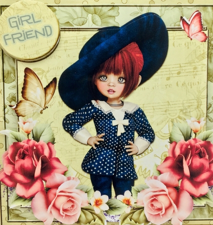 Mini Kit - Pretty Girl #4 For Birthday and lots of occasions by Darlene Handorff
