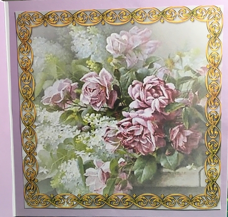 Floral Panels 1 - Mixed Flowers by Darlene Handorff