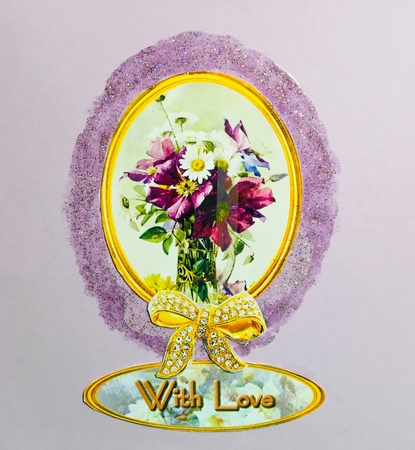Floral Panels 1 - Mixed Flowers by Darlene Handorff