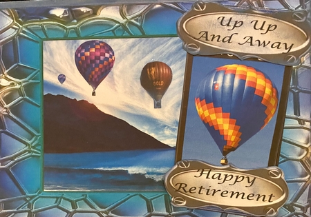 Hot Air Balloon Phone card 1 by Darlene Handorff