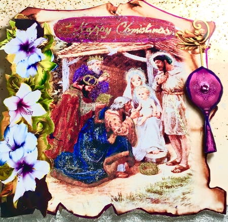 Seasonal Scrolls - 16 by Darlene Handorff