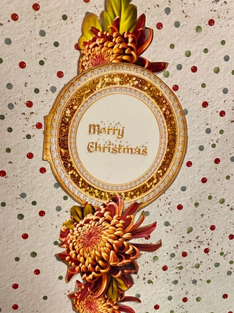 Diamond Christmas - Red snowman by Darlene Handorff