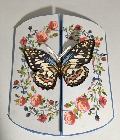 Rambling Roses 3 Panel Gatefold Card Kit - Get Well Soon by Darlene Handorff