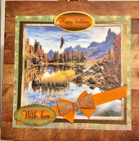 autumn lake by Darlene Handorff