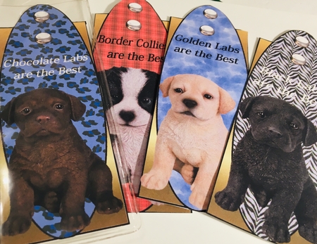 dog bookmarks by Darlene Handorff