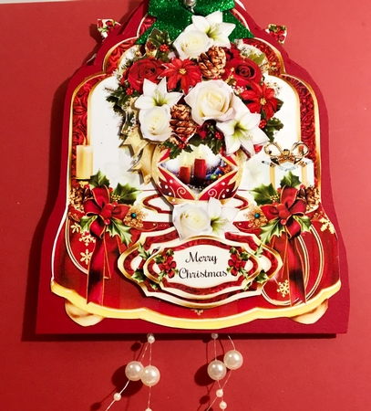 Christmas In Bloom Mini Page Kit by Darlene Handorff