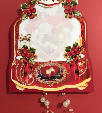 Christmas In Bloom Mini Page Kit by Darlene Handorff