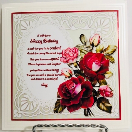 Wishes in my hand insert by Darlene Handorff