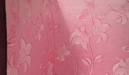 Delicate Embossed Silk Floral Paper - Pink by Darlene Handorff