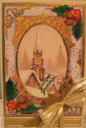 Steeple Holly A4 Picture Sheet by Darlene Handorff
