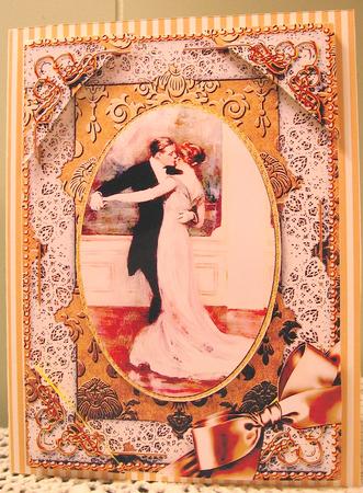 Dancing Couple A4 Picture Sheet by Darlene Handorff