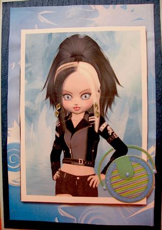 Pandora A4 Card Topper by Darlene Handorff