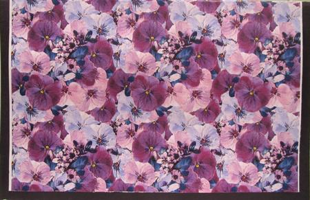 Spring Flowers and Lace Matching Backing Paper by Darlene Handorff